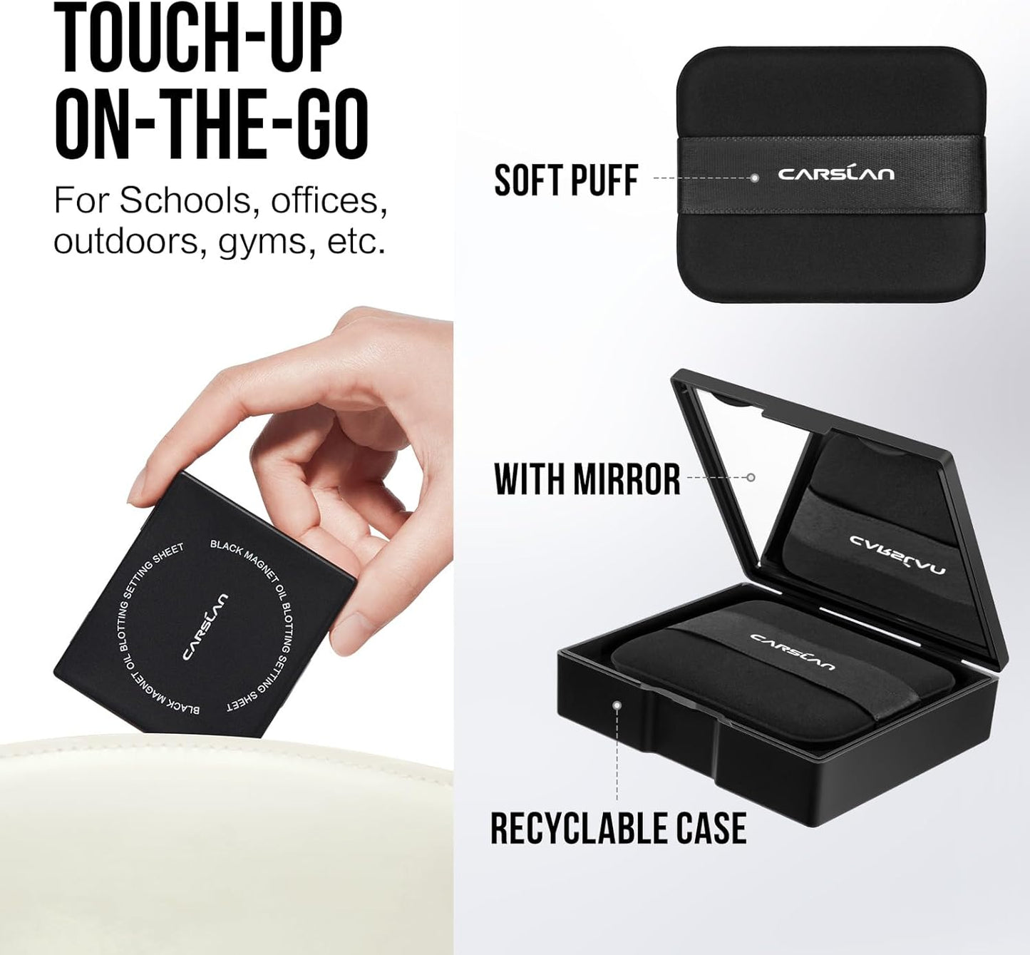 Makeup Blotting Paper with Powder